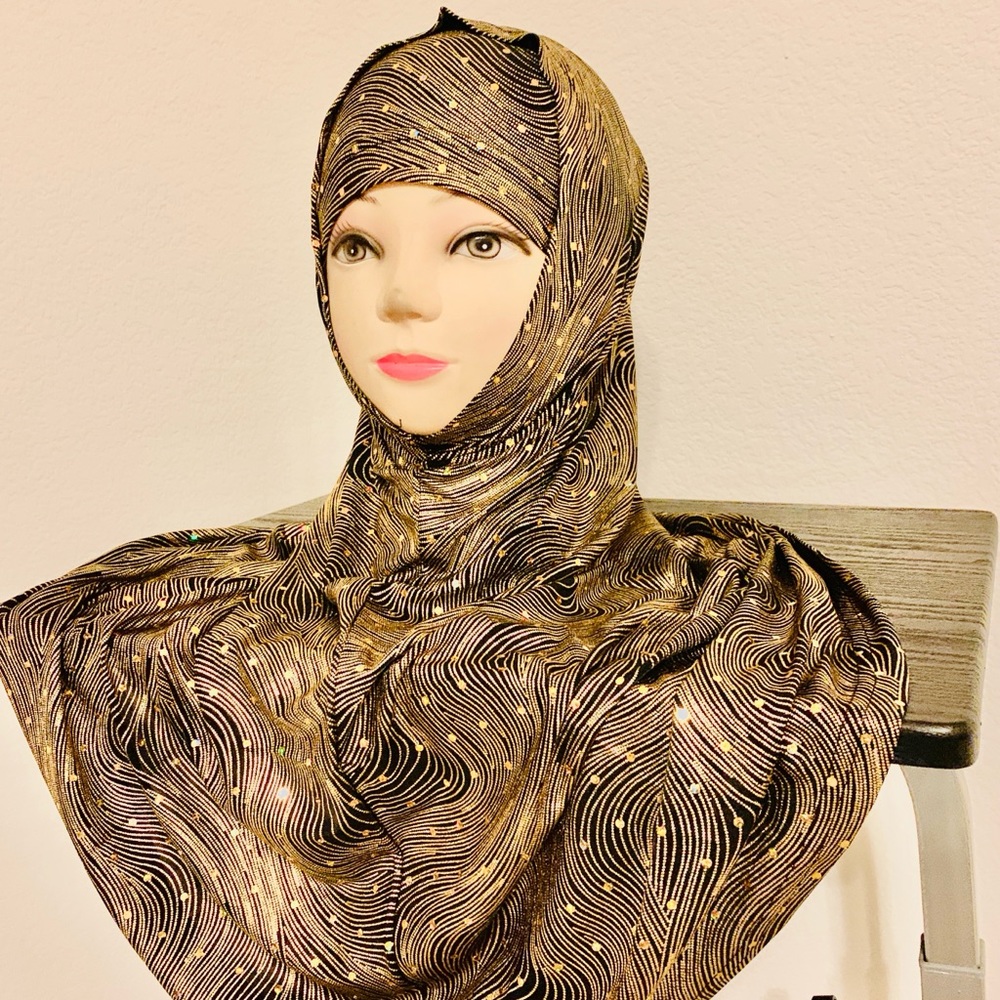 Women’s 2pieces Hijab/wraps one size fits all NWOT